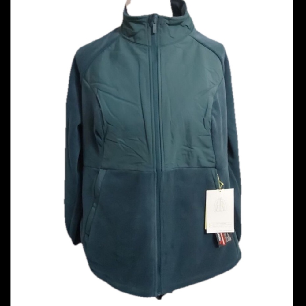 *NWT*  All In Motion  Women’s Green Polartec 200 Series Fleece Jacket Sz M
